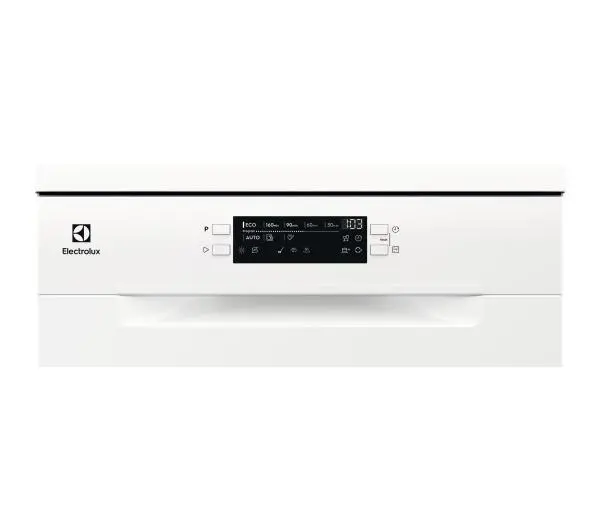 Electrolux 600 SatelliteClean ESM48210SW 59,6cm Automatyczne otwieranie drzwi Szuflada na sztućce - DRUGI -30%, ALBO 5-TY ZA 1ZŁ - Kup na Raty - RRSO 0%
