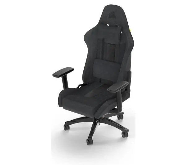 Corsair TC100 RELAXED Fabric Gamingowy do 120kg Tkanina Czarno-szary - Kup na Raty - RRSO 0%