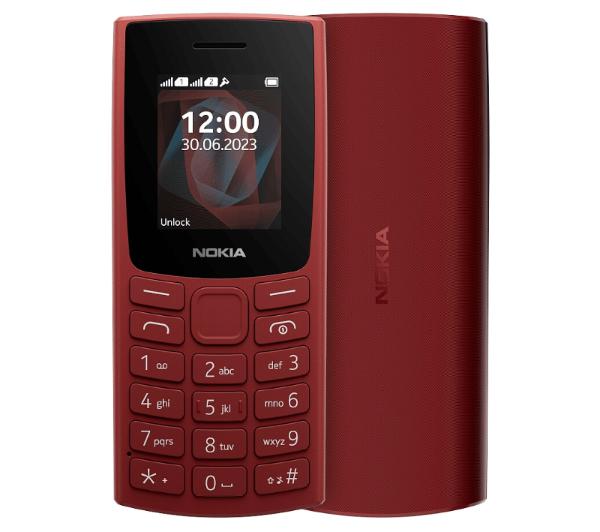 Telefon Nokia 105 TA-1557 1,8" Czerwony