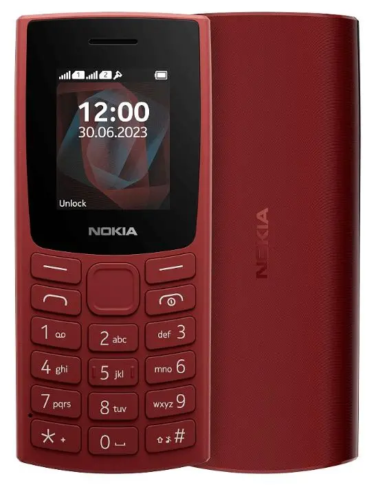 Telefon Nokia 105 TA-1557 1,8" Czerwony