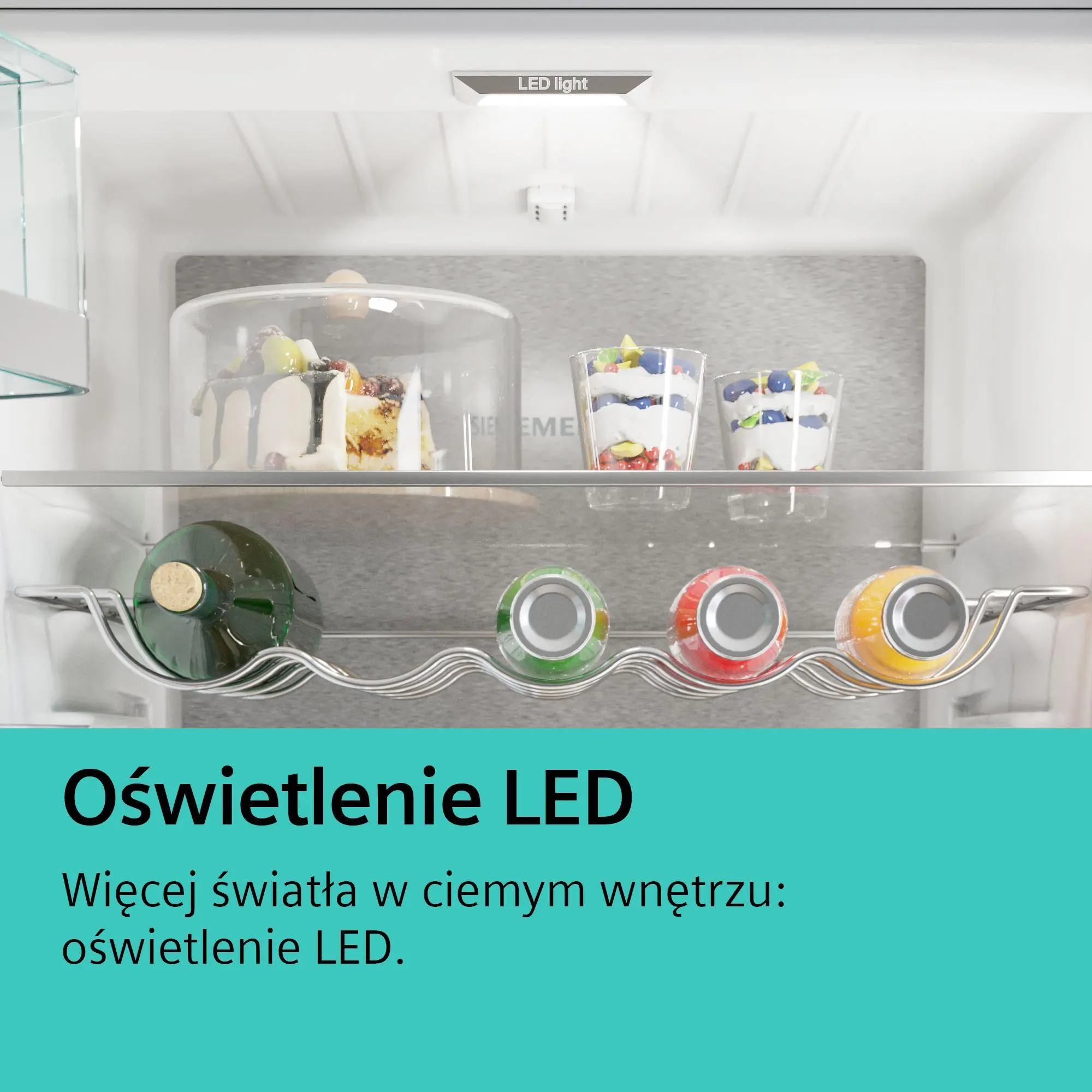 Lodówka Siemens iQ500 KI86NADD0 Zamrażarka No Frost 177,2cm Szuflada z kontrolą wilgotności