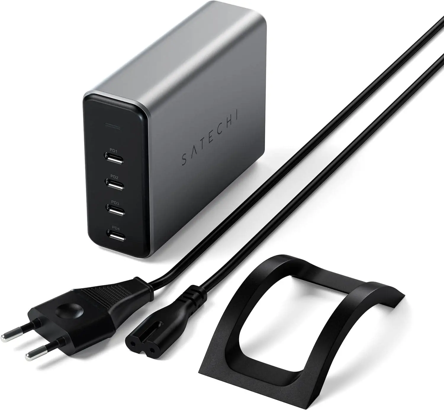 Ładowarka sieciowa Satechi ICSTUC165GMEU, 4x USB-C, 165W, GaN dla MacBook, iPad, iPhone