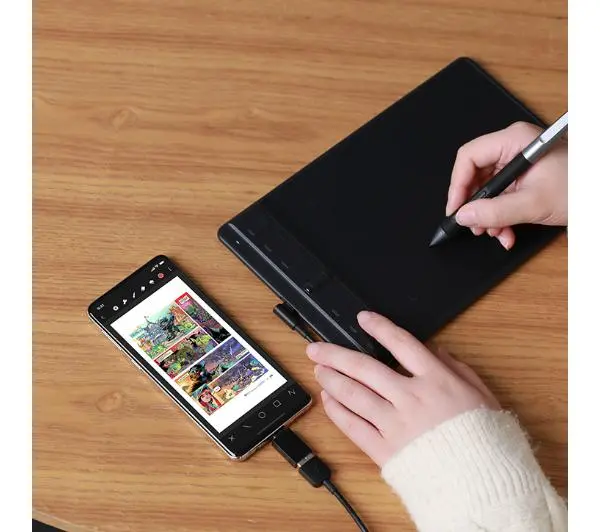 Huion Inspiroy 2S Czarny