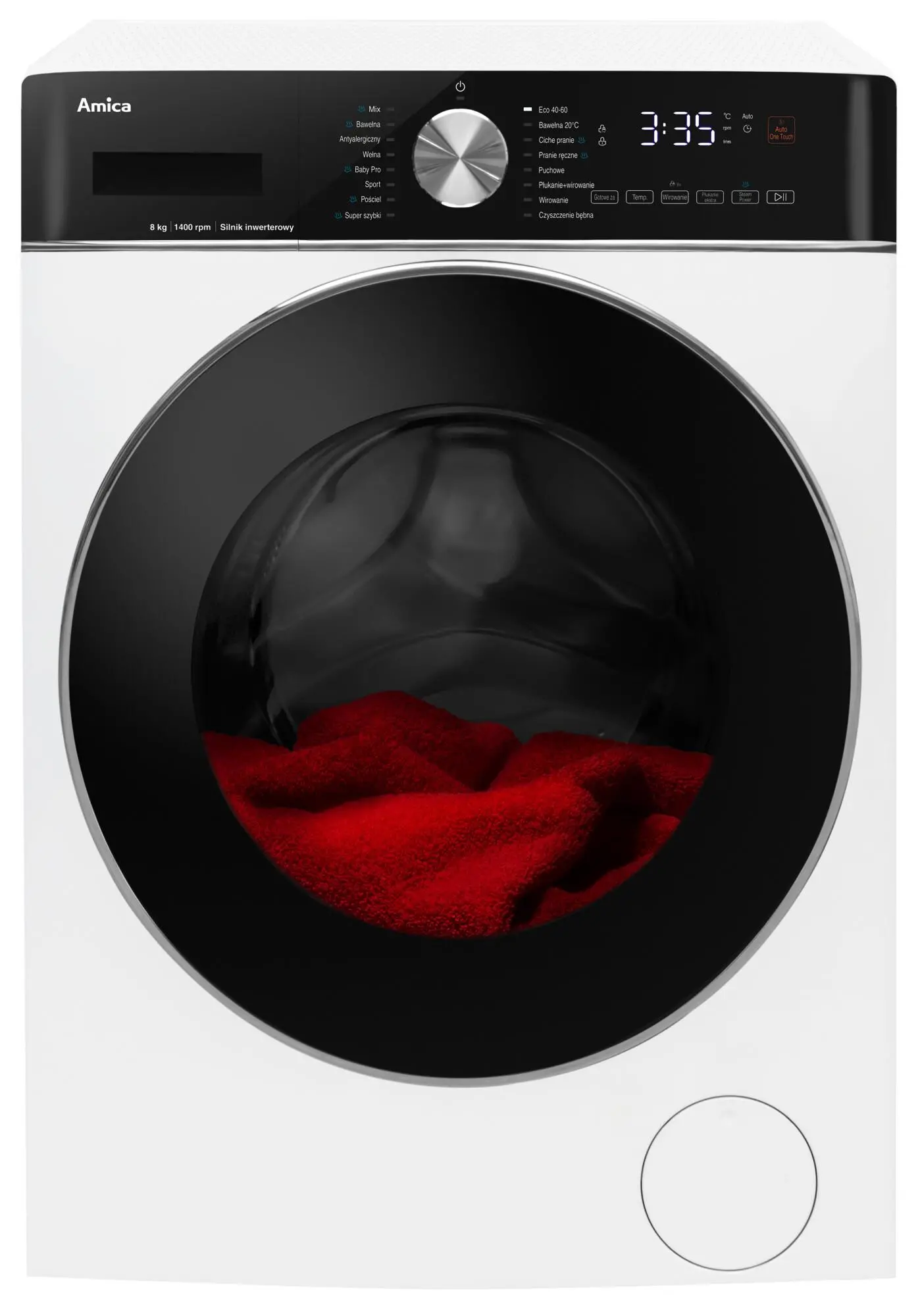 Pralka Amica EAWSB814BIS Slim 8kg 1400obr/min