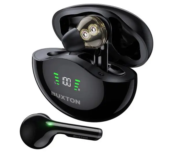 Buxton BTW 5800 Dokanałowe Bluetooth 5.1 Czarny