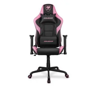 Cougar Armor Elite Eva Gamingowy do 120kg Skóra ECO Różowy - Kup na Raty - RRSO 0%