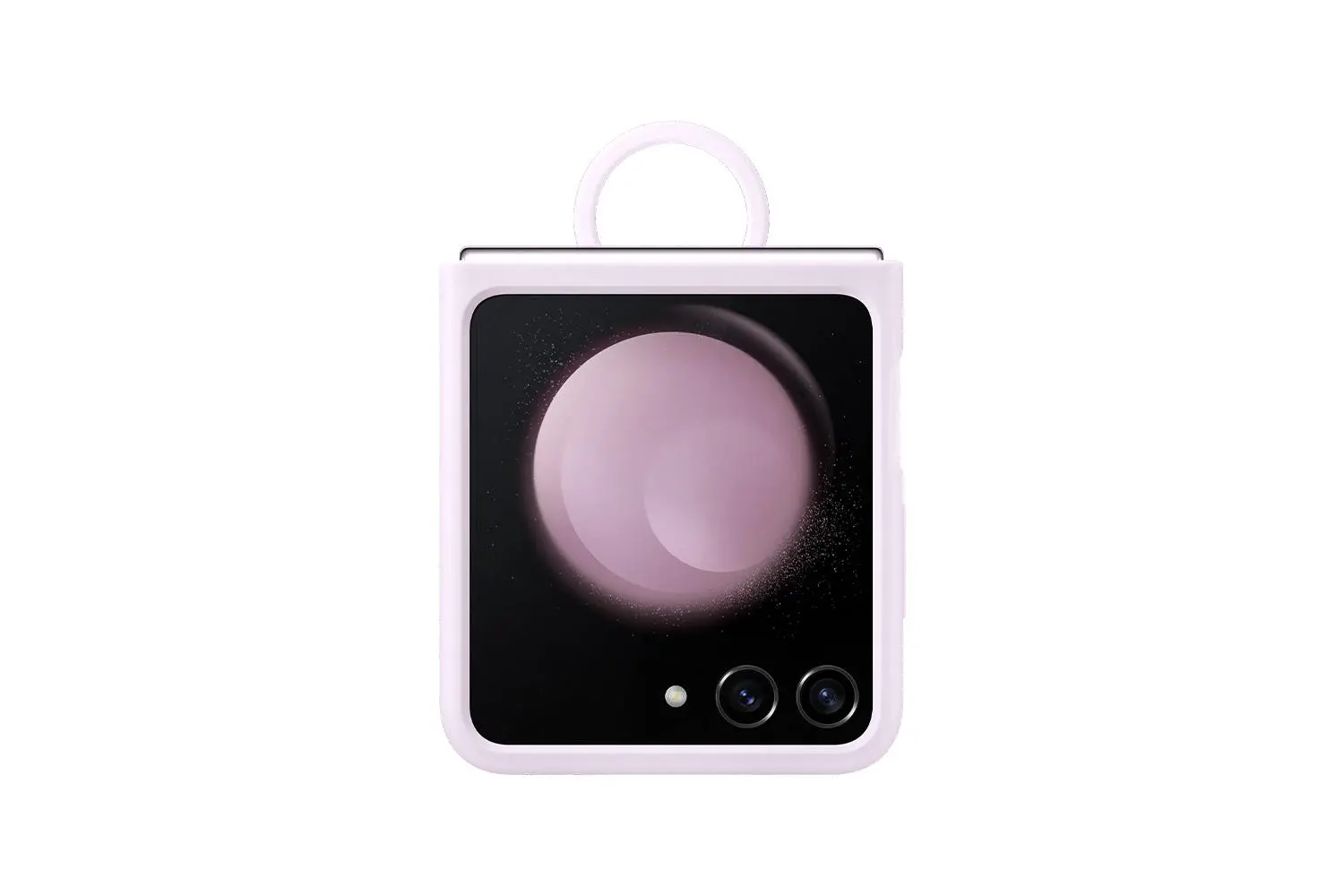 Etui Samsung Silicone Cover With Ring do Galaxy Z Flip 5 Lawendowy