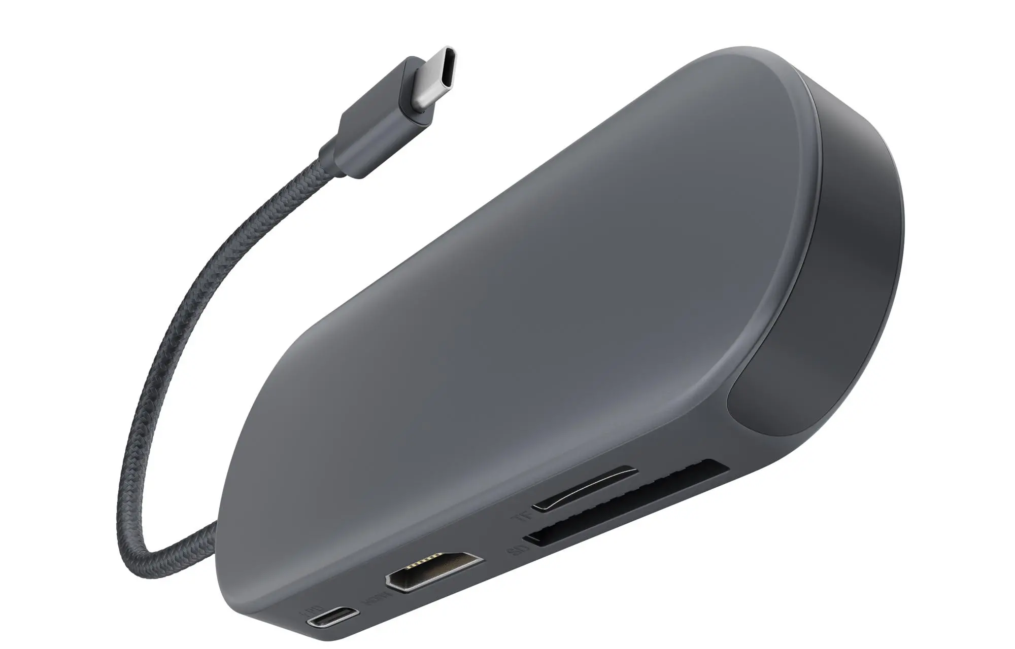 Hub USB Newell 7 w 1 Szary