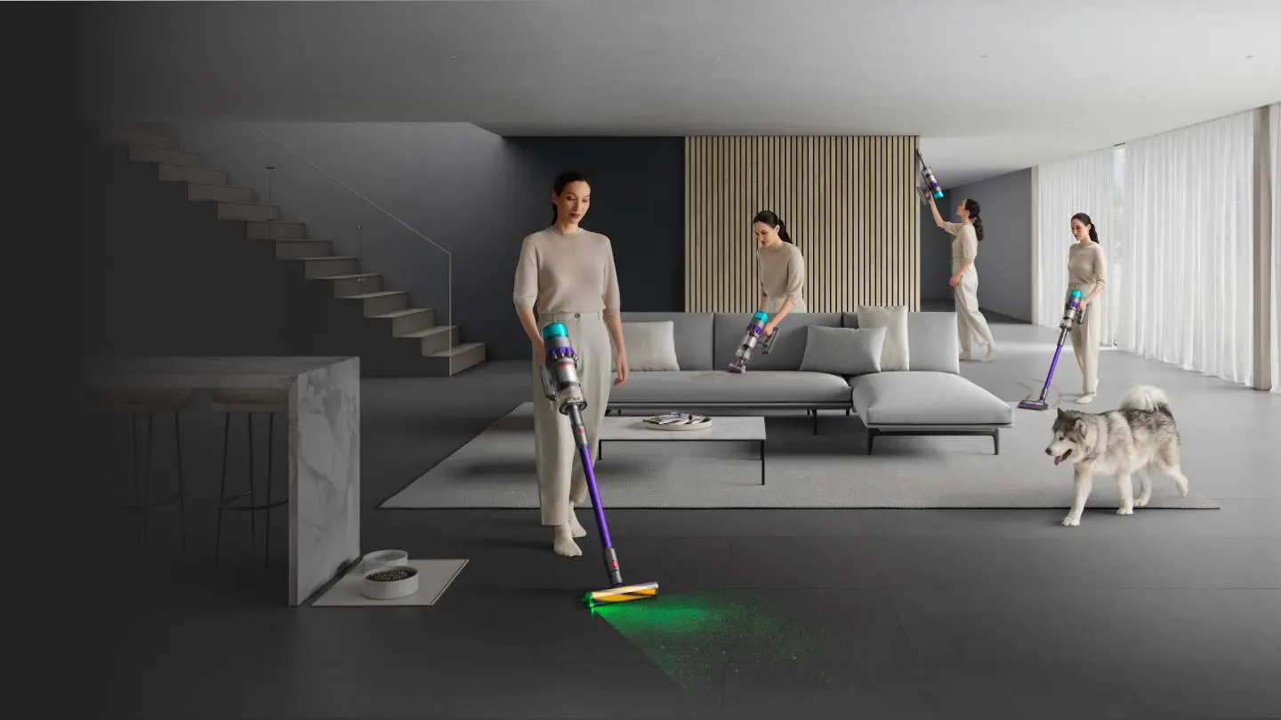 Odkurzacz Dyson Gen5detect Absolute 70min Wymienny akumulator Mini elektroszczotka