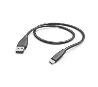 Kabel Hama 201595 USB-A do USB-C 1,5m Czarny