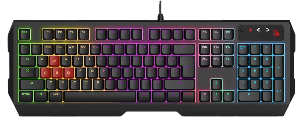 Klawiatura membranowa A4tech Bloody B140N Czarny