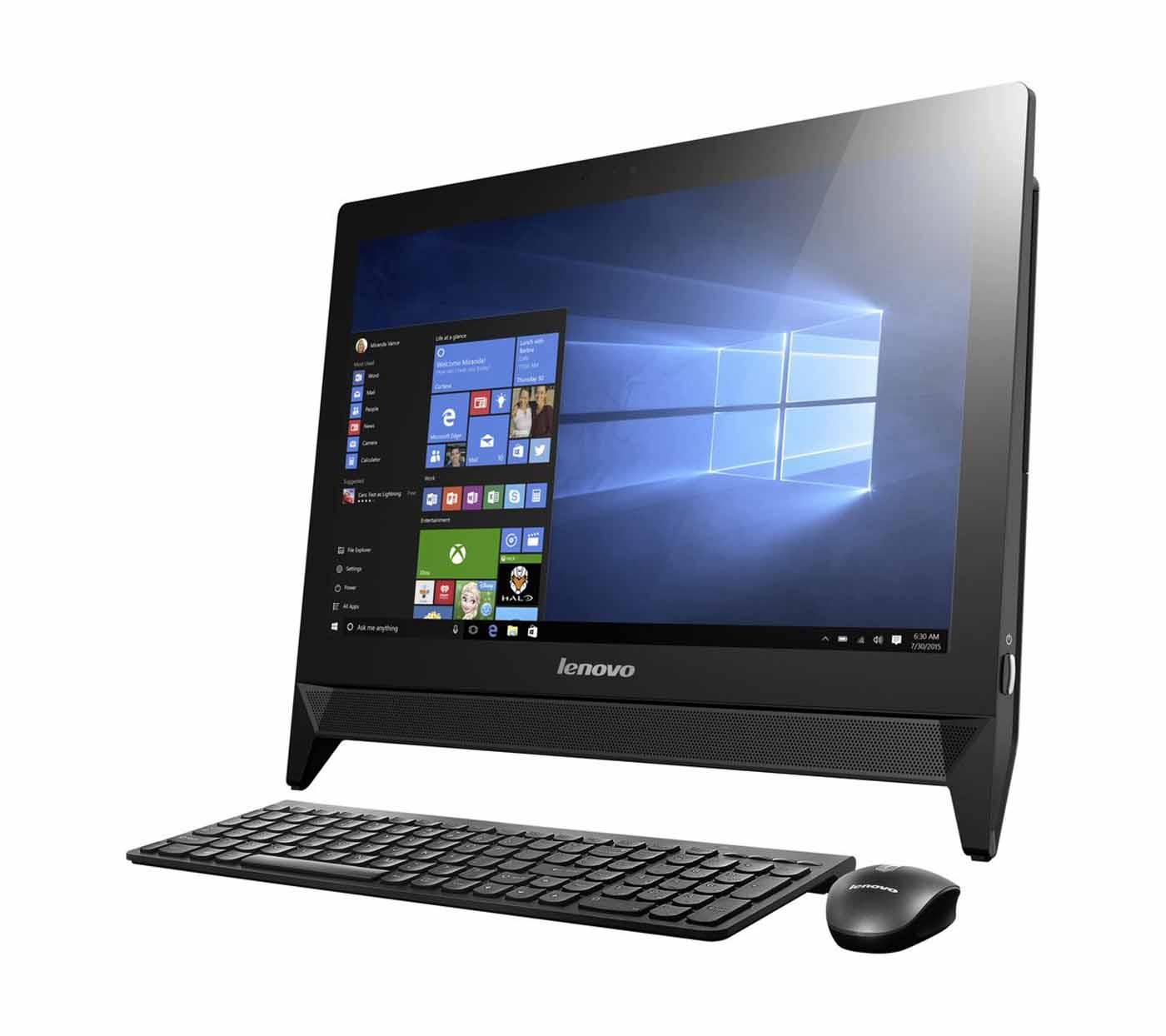 Komputer Lenovo C20-05 E2-7110  - 19,5" - 4GB RAM -  500GB Dysk -  Win10