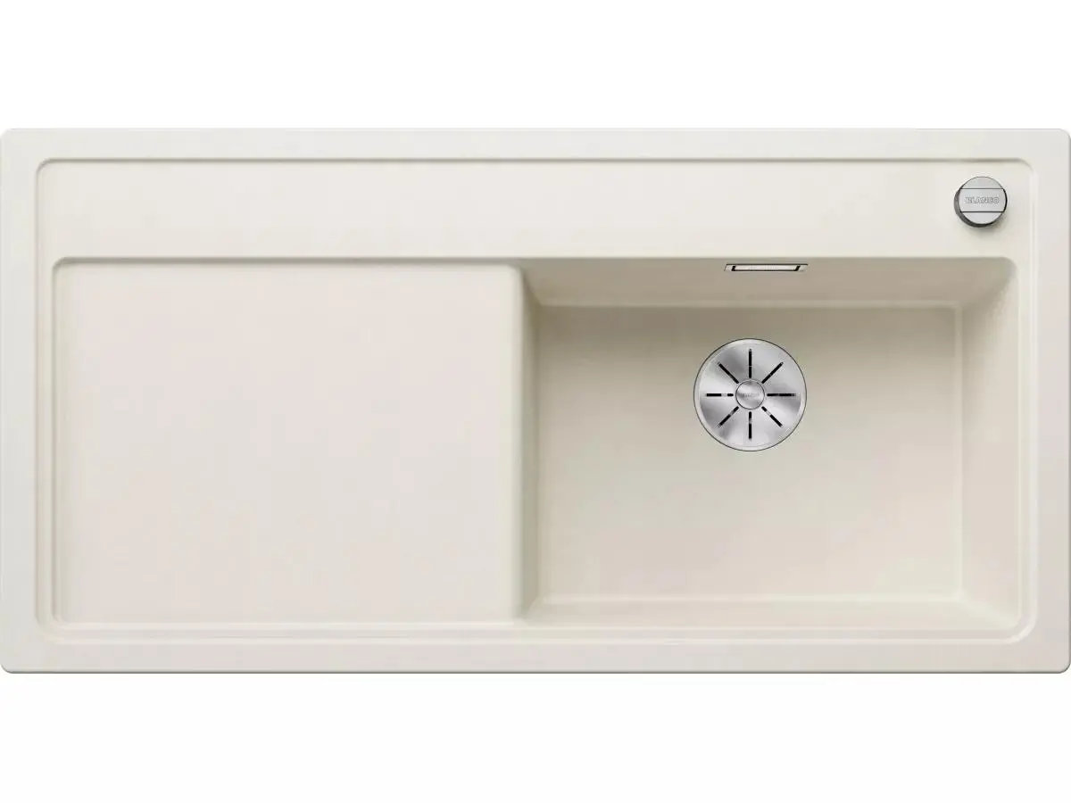 Zlewozmywak Blanco ZENAR XL 6 S 527189 Komora z prawej strony Granitowy Biały