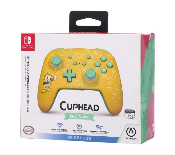 PowerA Enhanced Cuphead ms. Chalice do Nintendo Switch Bezprzewodowy