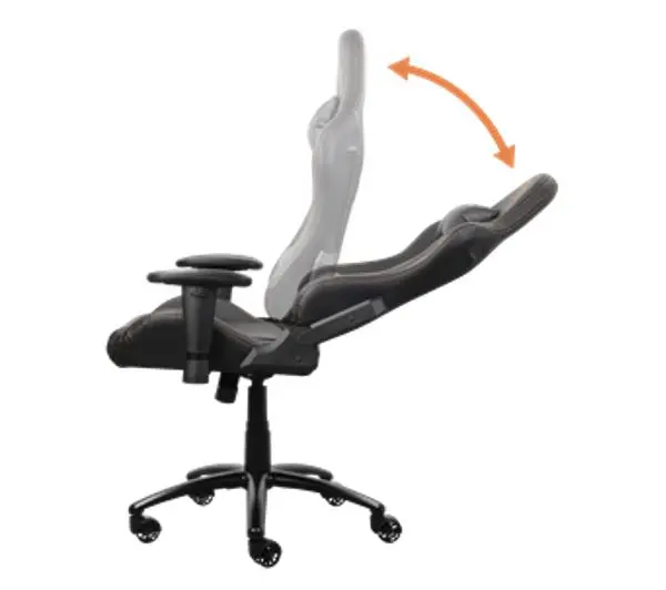 Deltaco GAM-052 Gamingowy do 110kg Skóra ECO Czarny - Kup na Raty - RRSO 0%