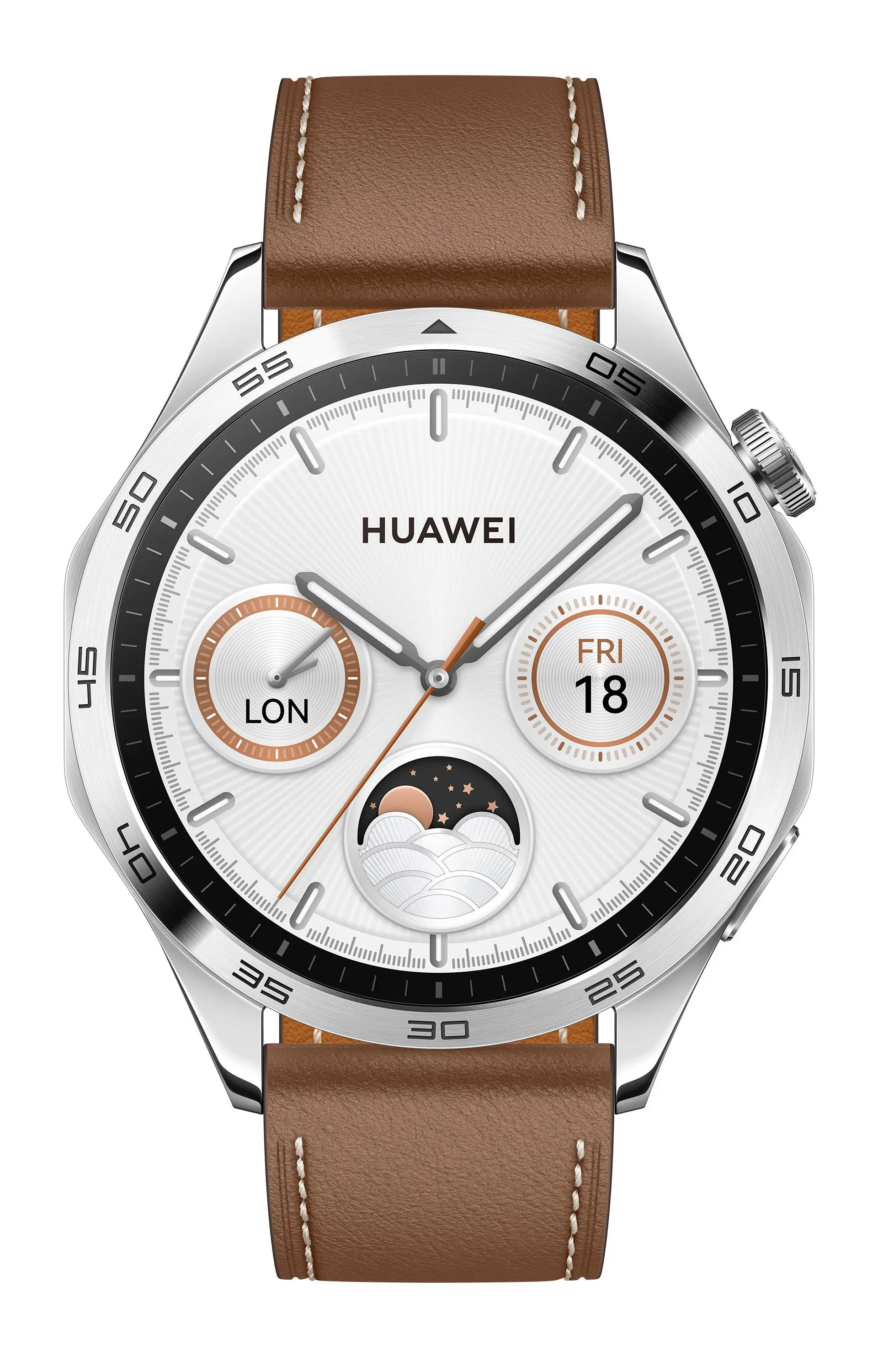 Smartwatch Huawei Watch GT4 Classic 46mm GPS Brązowy