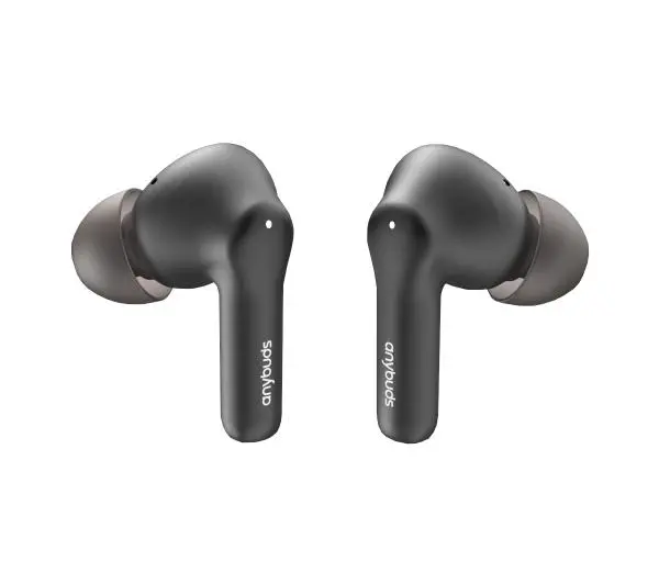 Tozo Anybuds Pro Dokanałowe Bluetooth 5.3 Czarny