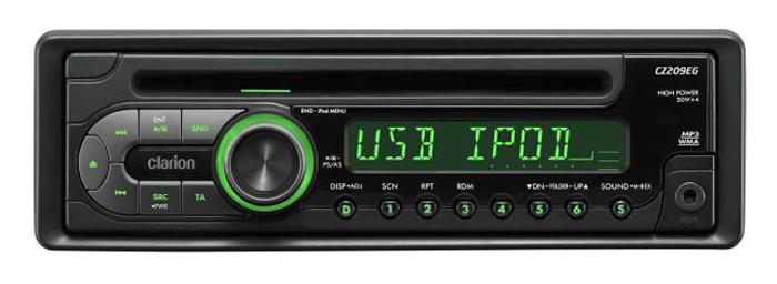 Radioodtwarzacz samochodowy Clarion CZ209EG