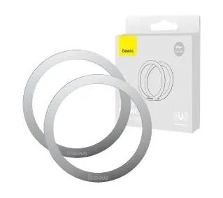 Baseus Halo MagSafe 2szt. Srebrny