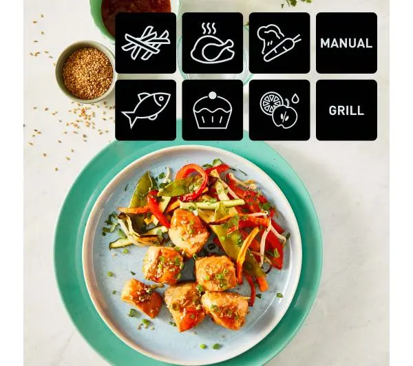 Tefal Dual Easy Fry & Grill EY905D 2700W 8,3l Aplikacja mobilna - ⚡ EURO HIT CENOWY! ⚡ - Kup na Raty - RRSO 0%