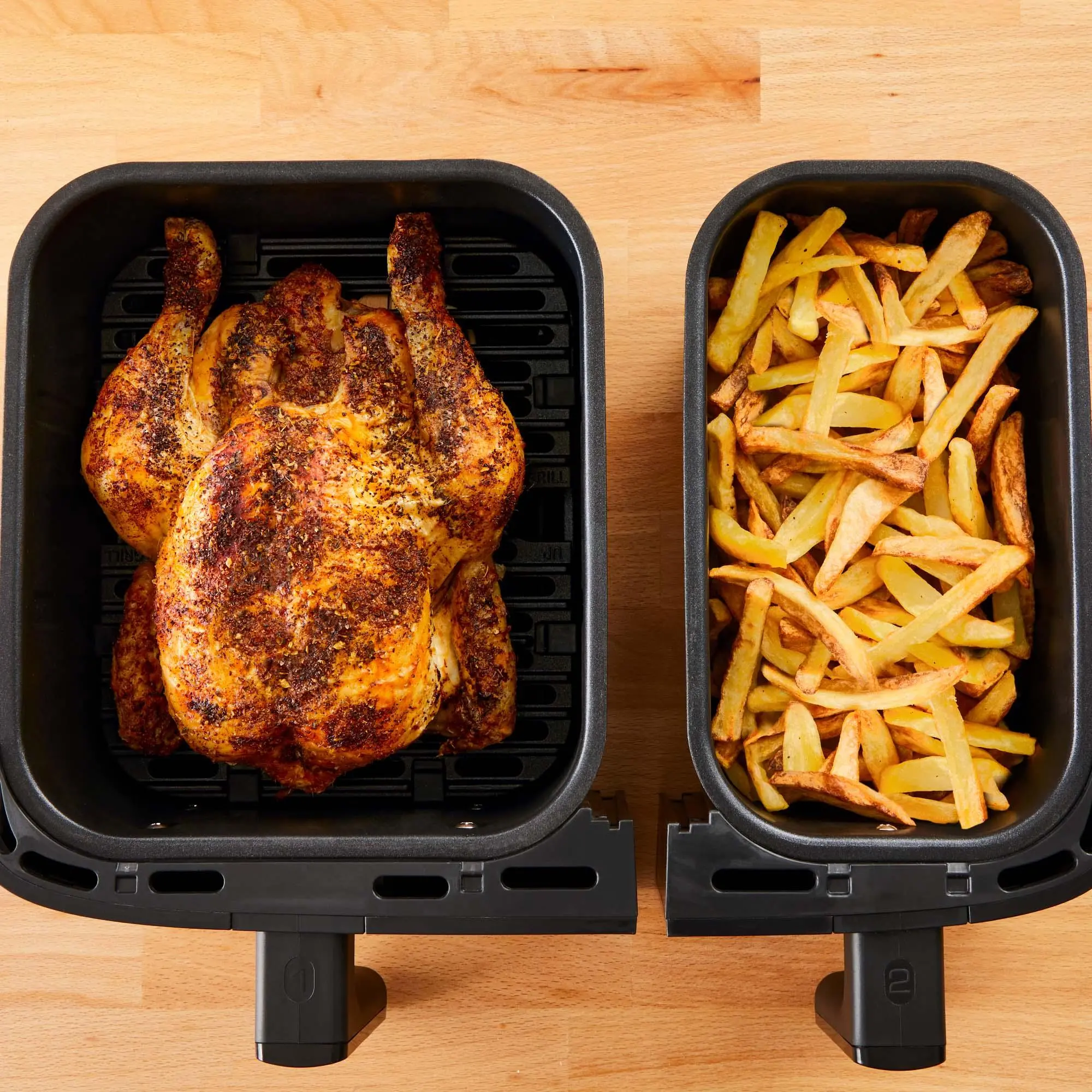 Air fryer Tefal Dual Easy Fry & Grill EY905D 2700W 8,3l Aplikacja mobilna