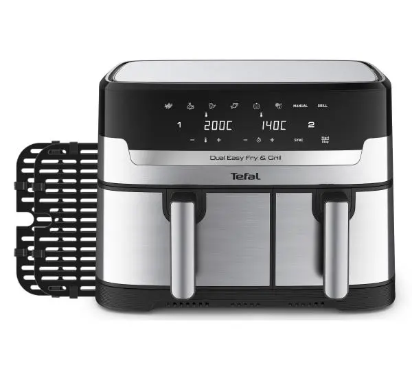 Tefal Dual Easy Fry & Grill EY905D 2700W 8,3l Aplikacja mobilna - ⚡ EURO HIT CENOWY! ⚡ - Kup na Raty - RRSO 0%