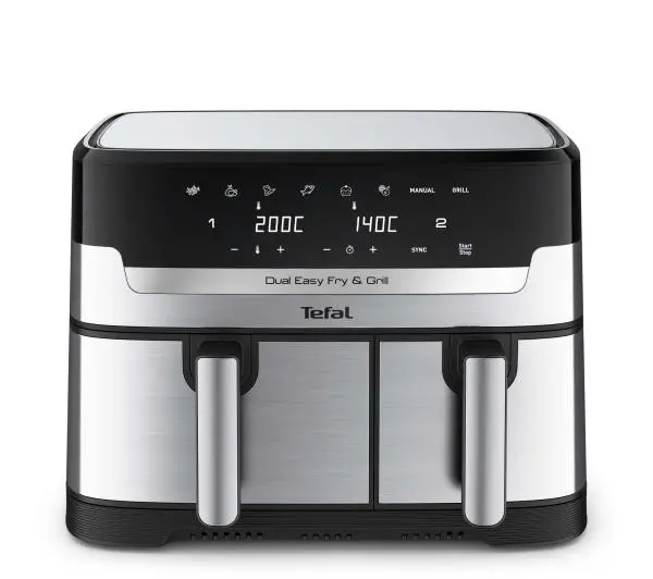 Tefal Dual Easy Fry & Grill EY905D 2700W 8,3l Aplikacja mobilna - ⚡ EURO HIT CENOWY! ⚡ - Kup na Raty - RRSO 0%