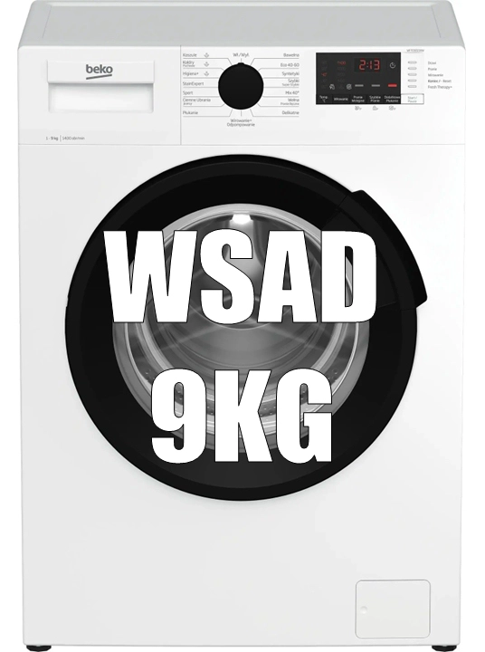 Pralka Beko WFTC9723XW SteamCure 9kg 1400obr/min