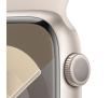 Smartwatch Apple Watch Series 9 GPS koperta 45mm z aluminium Księżycowa poświata pasek sportowy Księżycowa poświata