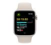 Smartwatch Apple Watch SE 2gen GPS + Cellular koperta 44mm z aluminium Księżycowa poświata pasek sportowa Księżycowa poświata S/M