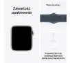 Apple Watch SE 2gen GPS  koperta 44mm z aluminium  Srebrny pasek sportowa Zimowy błękit M/L