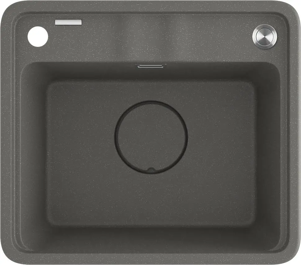 Zlewozmywak Deante MOMI ZKM T103 Granitowy Antracyt