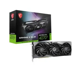 Karta graficzna MSI GeForce RTX 4070 Ti GAMING X SLIM 12GB GDDR6X 192bit DLSS 3