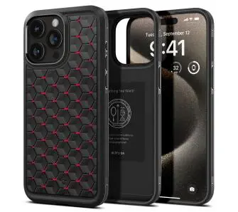 Etui Spigen Cryo Armor Cryo do iPhone 15 Pro Max Czerwony