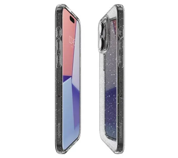 Spigen Liquid Crystal do iPhone 15 Pro Max crystal quartz