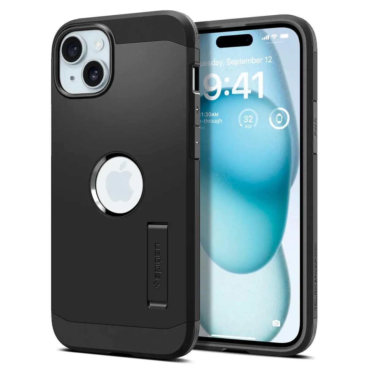Etui Spigen Tough Armor MagFit do iPhone 15 Czarny