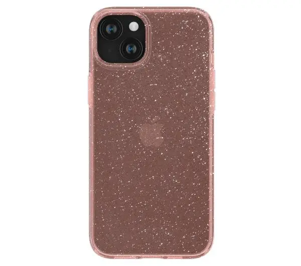 Spigen Liquid Crystal Glitter do iPhone 15 Plus rose quartz