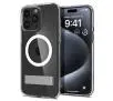 Etui Spigen Ultra Hybrid S MagFit do iPhone 15 Pro crystal clear