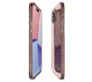 Etui Spigen Liquid Crystal Glitter do iPhone 15 rose quartz