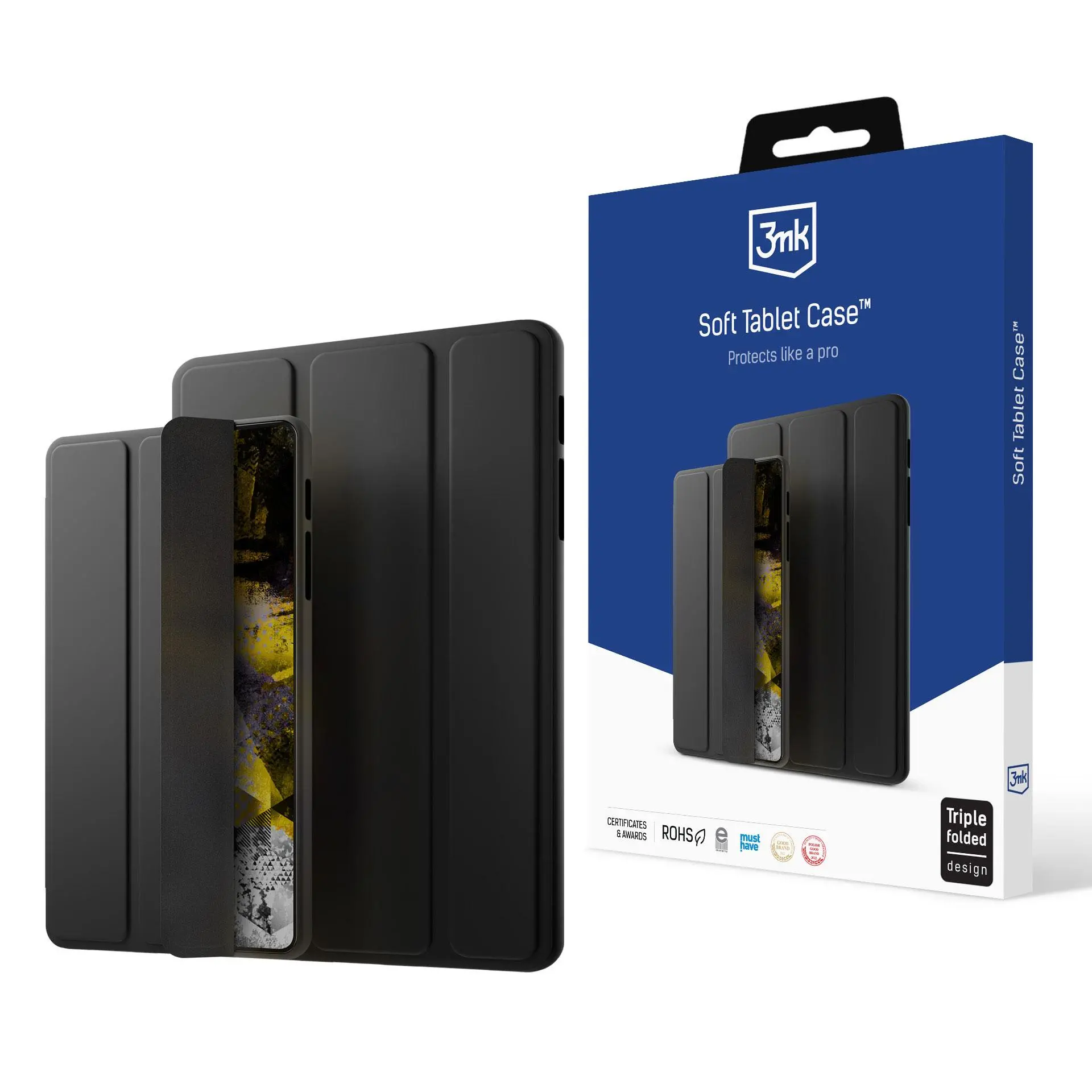 Etui na tablet 3mk Soft Tablet Case iPad Air (4/5 Gen.) Czarny