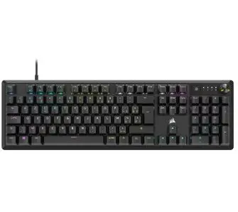 Klawiatura mechaniczna Corsair K70 CORE RGB MLX Red Czarny