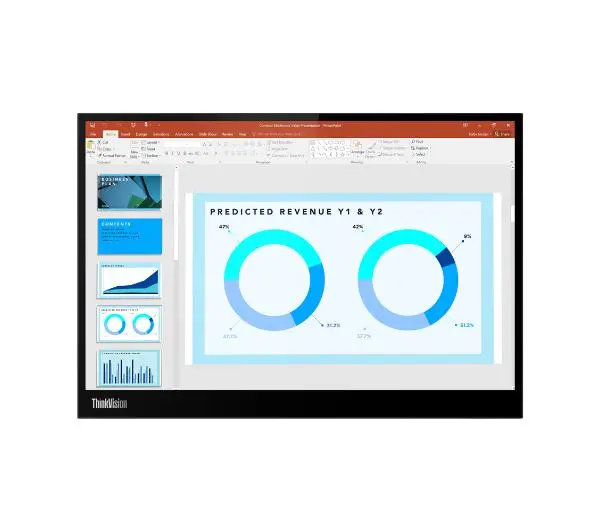 Lenovo ThinkVision M14d  (63AAUAT6WL) 14" 2K- 60Hz 6ms - Kup na Raty - RRSO 0%