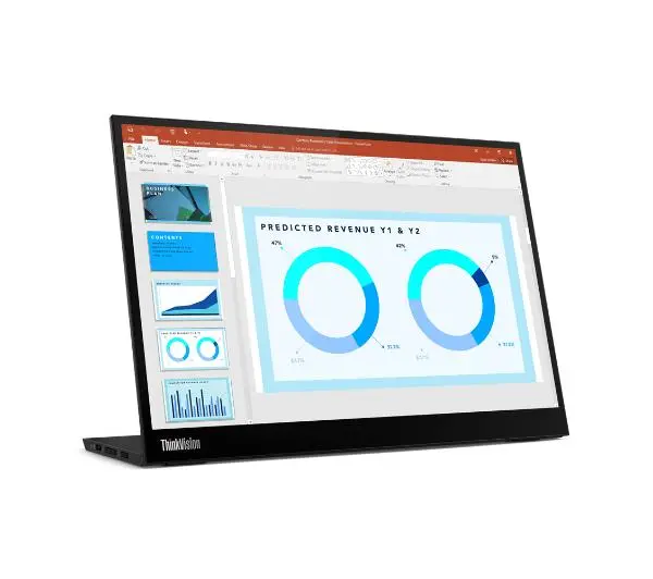 Lenovo ThinkVision M14d  (63AAUAT6WL) 14" 2K- 60Hz 6ms - Kup na Raty - RRSO 0%