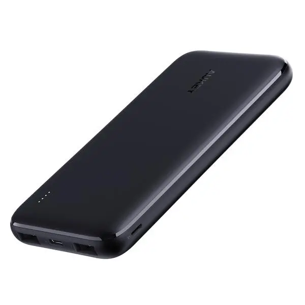 Powerbank Aukey PB-N73-BK 10000mAh USB-C 2x USB-A 12W Czarny