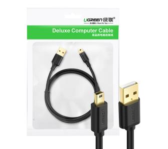 Kabel UGREEN USB 2,0 10355B miniUSB 1m Czarny