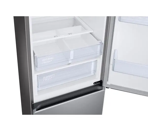 Samsung RB34C675DS9 Funkcje AI Pełny No Frost 185,3cm Szuflada z kontrolą wilgotności Zdalne sterowanie Stal Szczotkowana - Kup na Raty - RRSO 0%