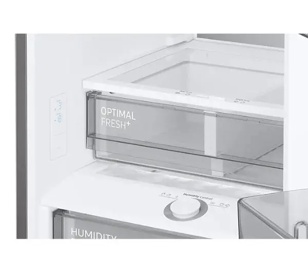 Samsung Bespoke RB38C7B5C22 Funkcje AI Pełny No Frost 203cm Szuflada z kontrolą wilgotności Zdalne sterowanie Czarne szkło - Kup na Raty - RRSO 0%