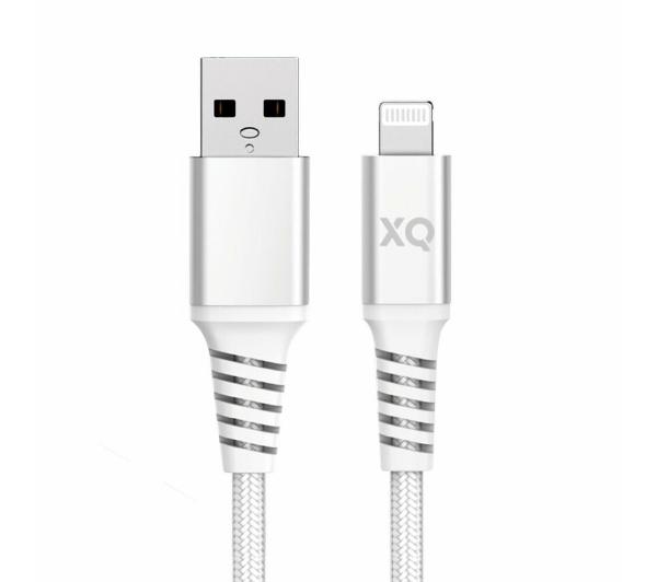 Фото - Кабель Xqisit Lightning do USB A 2,0 2m Biały 