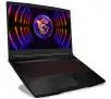 Laptop gamingowy MSI Thin GF63 12VE-264PL 15,6" 144Hz i5-12450H 16GB RAM 512GB Dysk SSD RTX4050 DLSS3 Win11 Czarny