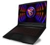 Laptop gamingowy MSI Thin GF63 12VE-264PL 15,6" 144Hz i5-12450H 16GB RAM  512GB Dysk SSD  RTX4050 DLSS3 Win11 Czarny